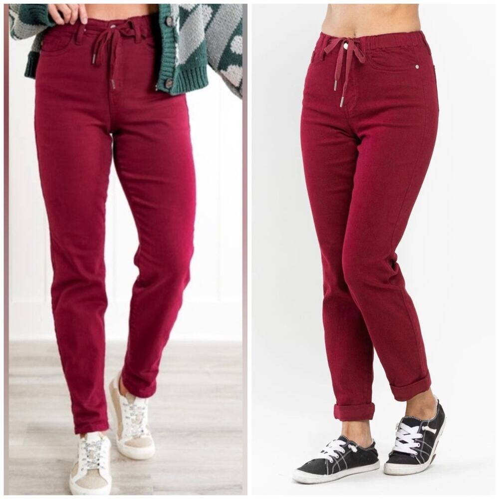 Judy Blue Women's Red Jeans